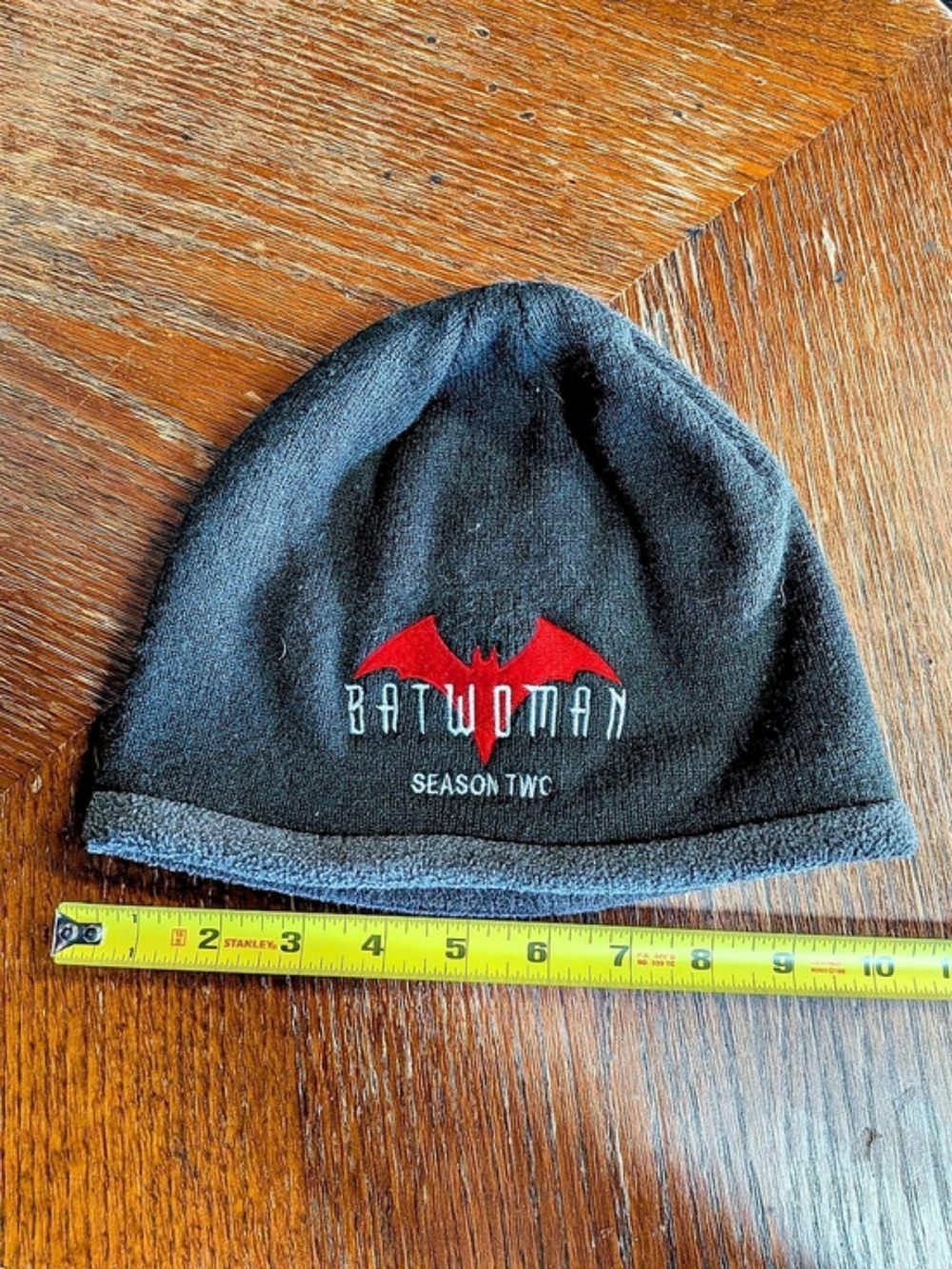 Batman Season Two Beanie in Black & Red